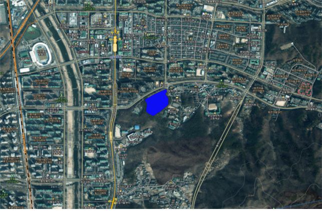 토지거래허가구역 위치도. 경기도 제공