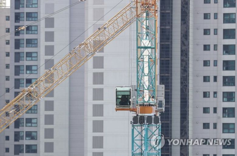 아파트 공사현장 전경. 사진=연합뉴스