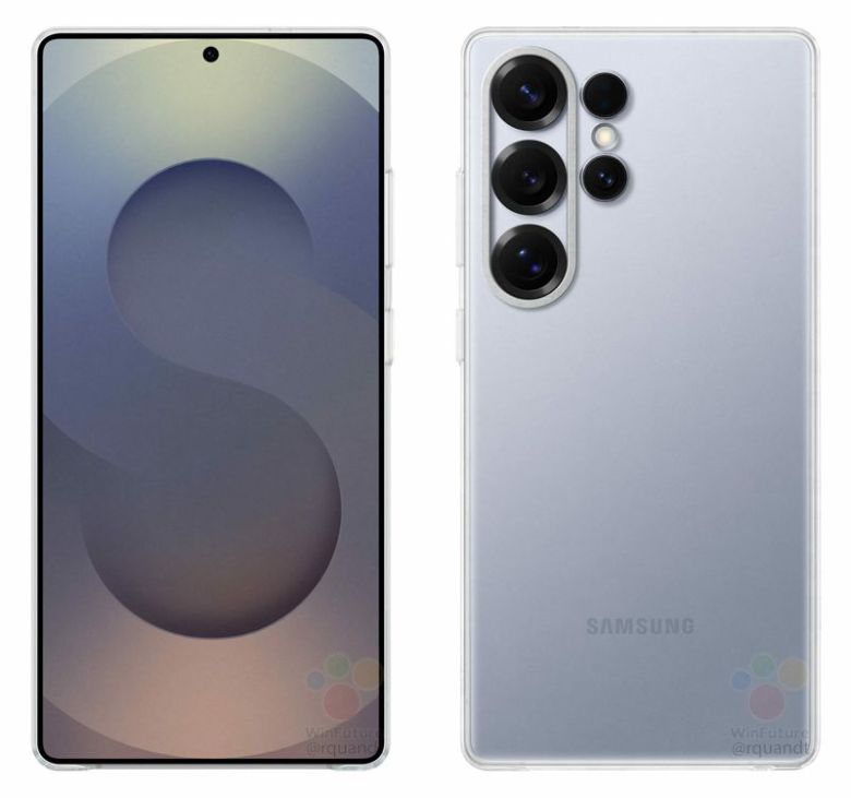 유출된 갤럭시 S25 울트라 렌더링 사진