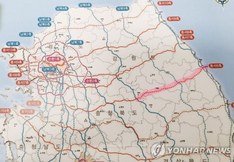 영월∼삼척 고속도로 건설사업이 기재부 예비 타당성 조사를 통과했다. 연합뉴스