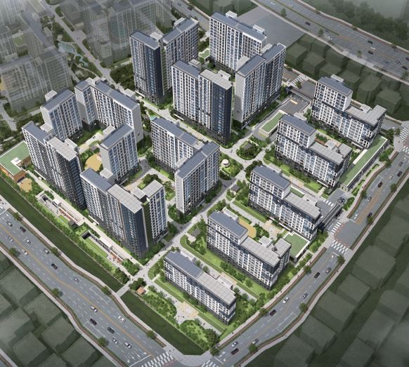 고양창릉 A4블록 조감도. LH 제공