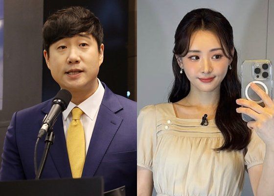 방송인 배성재/ 뉴스1 DB, 방송인 김다영/ 인스타그램 /사진=뉴스1