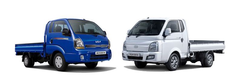 LPG 1t 트럭인 현대차 포터2, 기아 봉고3 LPG 모델의 누적 판매대수가 올해 1월말 기준 1만2405대로 집계됐다. LPG협회제공