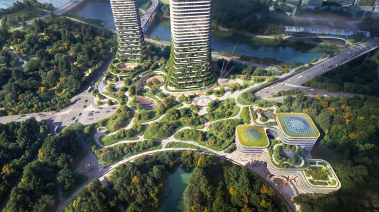 삼표레미콘 부지 사전협상 조감도. 서울시 제공