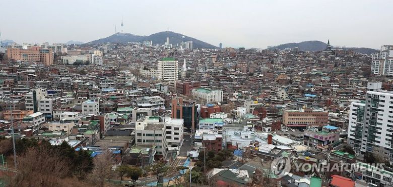 서울의 한 재개발 지역. 사진=연합뉴스