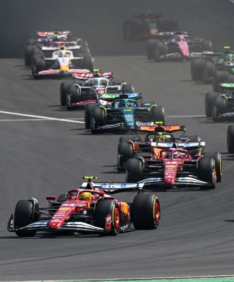 중국 상하이 스프린트 경기 모습. F1 인스타그램 캡처