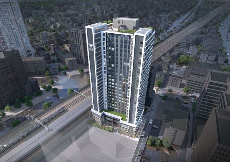 용산 남영역 롯데캐슬 헤리티지 조감도. 롯데건설 제공