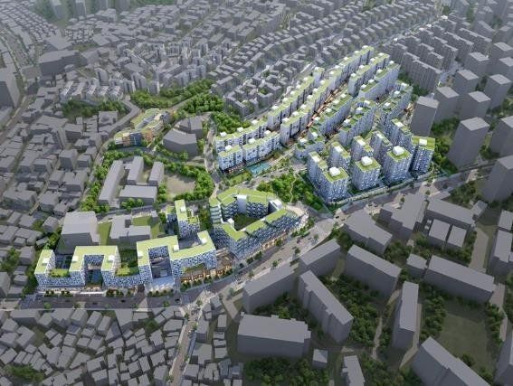 한남2구역 조감도. 서울시 제공