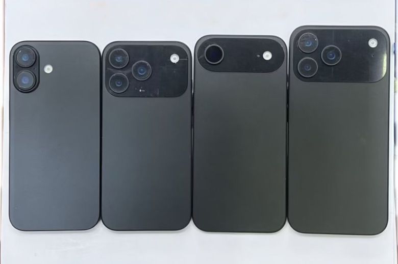 아이폰 17 시리즈 실물 모형. IT 팁스터 마인부우