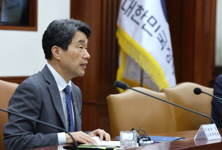 이주호 대통령 권한대행 사회부총리 겸 교육부 장관이 1일 서울 종로구 정부서울청사에서 열린 사회관계장관회의에서 발언을 하고 있다. 2025.5.1/뉴스1 ⓒ News1 임세영 기자 /사진=뉴스1