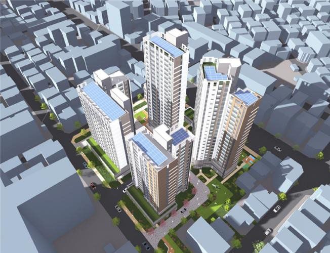 마포구 망원동 456번지 일대 모아타운 조감도. 서울시 제공