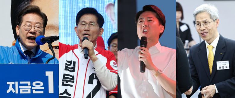 6·3 대선을 앞두고 첫 대선 TV토론회가 18일 오후 8시 서울 상암동 SBS 스튜디오에서 진행된다. 이날 토론회에 더불어민주당 이재명·국민의힘 김문수·개혁신당 이준석·민주노동당 권영국 대선 후보가 참가한다. 뉴스1