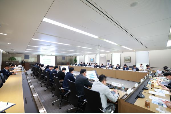 2025년 상반기 화폐유통시스템 유관기관 협의회 정기회의가 지난 14일 한은 본관에서 열렸다. 한국은행 제공.