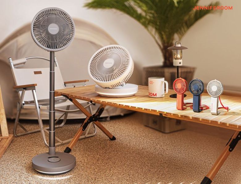 제니퍼룸, '폴더블 선풍기' 출시. 락앤락 제공