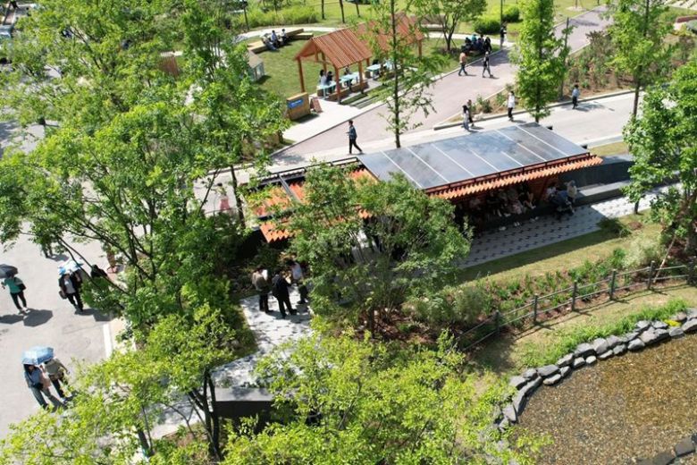 서울국제정원박람회 경동나비엔 정원 전경. 경동나비엔 제공