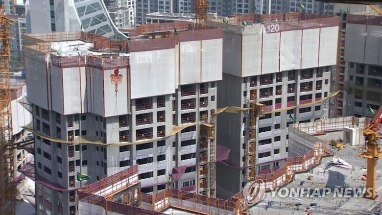 아파트 건설현장 전경. 사진=연합뉴스