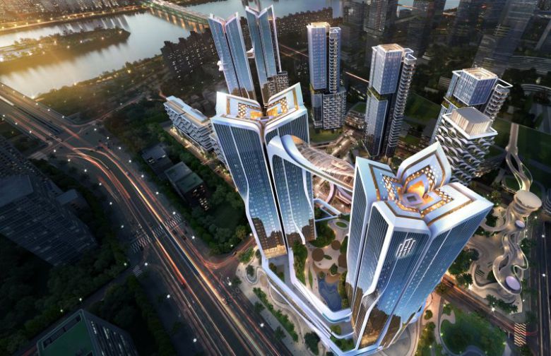 오티에르 용산 조감도. 포스코이앤씨 제공