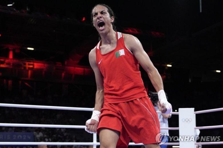 성별논란이 강하게 일고 있는 파리올림픽 금메달 리스트 이마네 칼리프