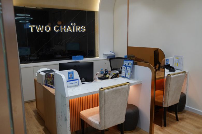 베트남우리은행 롯데몰지점 투체어스 창구 모습 사진=박문수 기자