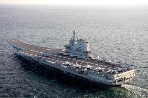 중국 인민해방군 항공모함 산둥함. 연합뉴스