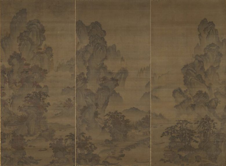 산수도.                                       국보 166호 백자철화매죽문호.                                      조계사 목조여래좌상. 국립중앙박물관 제공·뉴스1