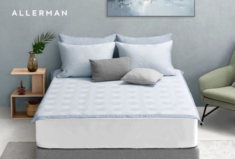 알레르망 글래드쿨 냉감패드 블루 색상. 알레르망 제공