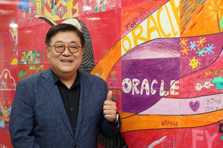 김성하 한국오라클 사장. 사진=서동일 기자