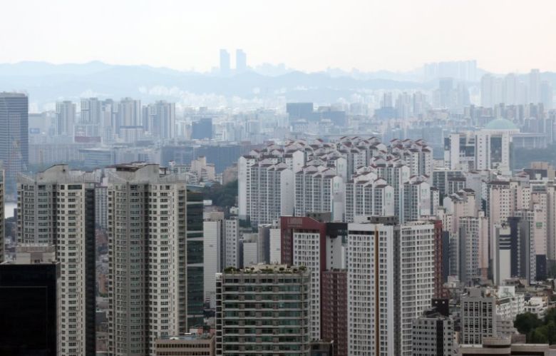 서울 아파트 전경. 뉴시스