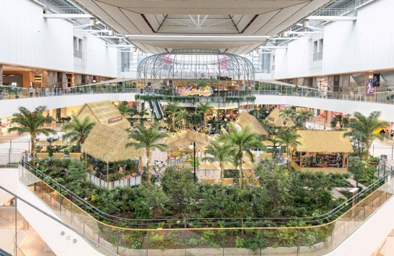 더현대 서울 사운즈포레스트에 구현될 예정인 '후이 후이 마우이(Hu‘i Hu‘i Maui)' 연출 이미지. 현대백화점 제공