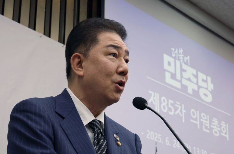 김병기 더불어민주당 대표 직무대행 겸 원내대표. 뉴시스