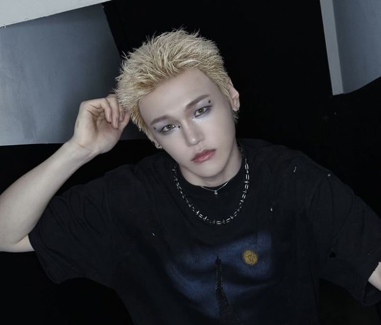 그룹 저스트비 멤버 배인/사진=배인 인스타그램 캡처