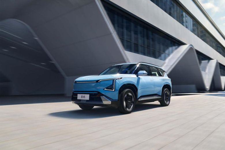 기아가 중국서 출시한 2025년형 EV5. 기아 제공