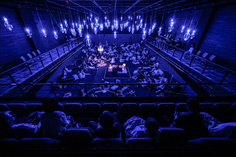 루시드폴, 정마리, 부지현 on Sync Next 25. 세종문화회관 제공                                    왼쪽부터 루시드폴, 정마리, 부지현. 세종문화회관 제공