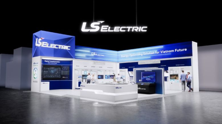 오는 16~18일 베트남 호찌민시 사이공전시컨벤션센터(SECC)에서 열리는 '베트남 일렉스2025' 내 LS일렉트릭 부스 조감도. LS일렉트릭 제공
