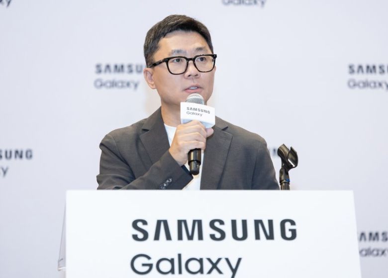 박지선 삼성전자 MX 사업부 랭귀지 AI팀 부사장은 지난 9일(현지시간) 미국 뉴욕에서 기자간담회를 열고 '갤럭시 Z 폴드7·갤럭시 Z 플립7'에 담긴 멀티모달 인공지능(AI)을 소개하고 있다. 삼성전자 제공