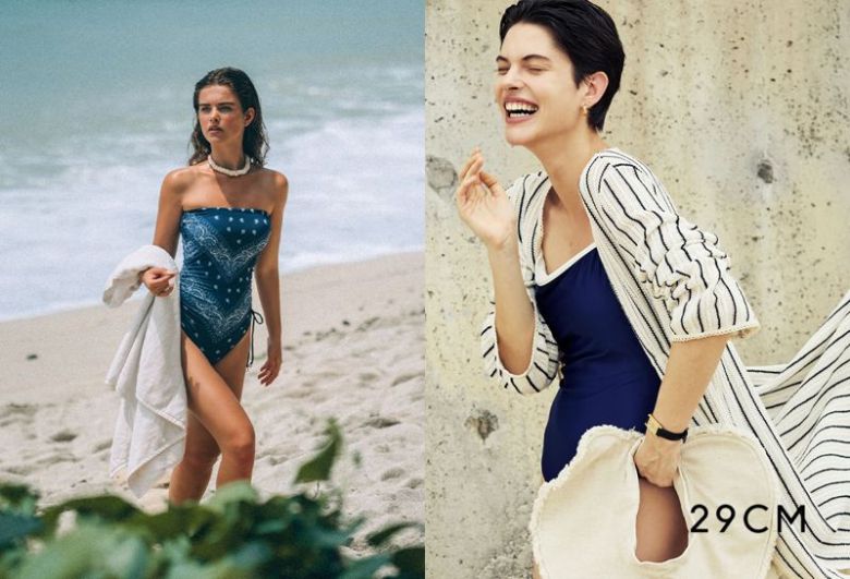 데이즈데이즈 룩북(오른쪽)과 29CM 쇼케이스 플러스 콘텐츠 룩북. 29CM 제공