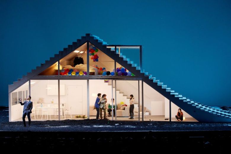 연극 '벚꽃동산' 공연사진. LG아트센터