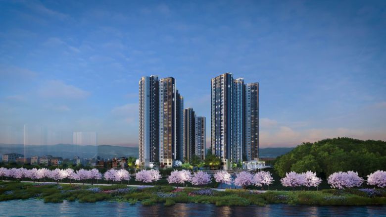 부산 '디에트르 더 리버' 조감도. 대방건설 제공