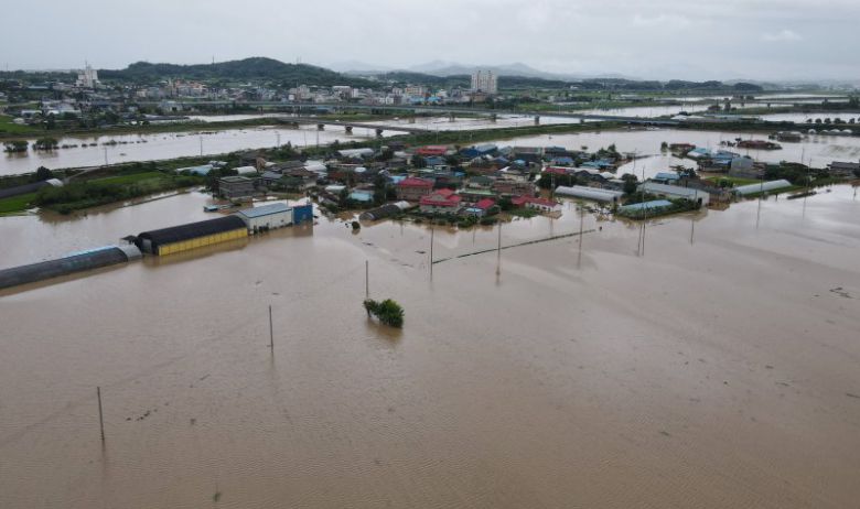 17일 충남 예산군 삽교읍 일대가 집중호우에 침수돼 있다. 2025.7.17/뉴스1 ⓒ News1 김기태 기자 /사진=뉴스1