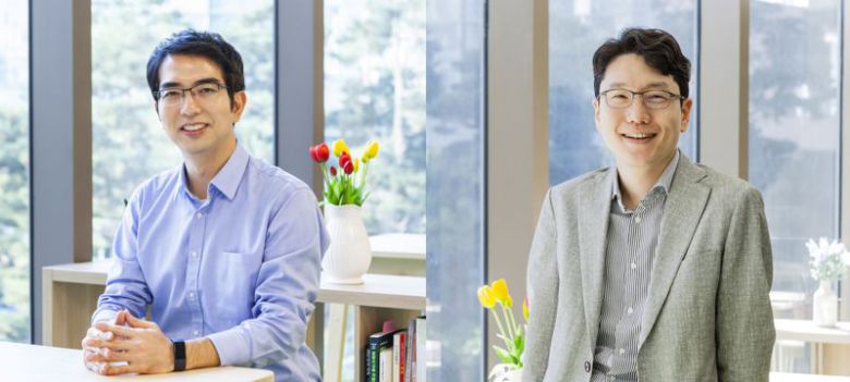 이홍락(왼쪽)·임우형 LG AI연구원 공동 연구원장. LG AI연구원 제공