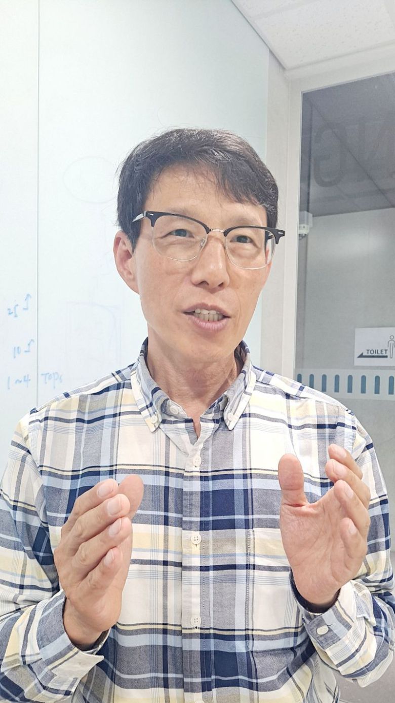 김창수 에임퓨처 대표. 사진=강경래 기자