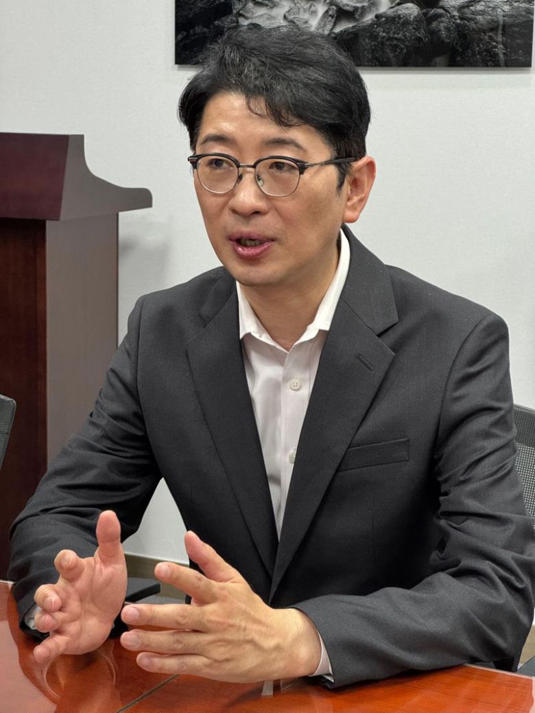 주진우 국민의힘 의원이 지난 29일 국회 의원회관에서 파이낸셜뉴스와 인터뷰를 진행하고 있다. 사진=최종근 기자