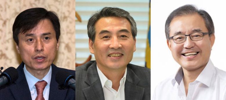 조은석 특검(왼쪽부터)과 민중기 특검, 이명현 특검. 뉴스1