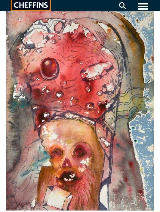 살바도르 달리의 '베키오 술타노'/사진=셰핀스 경매소 제공, 연합뉴스