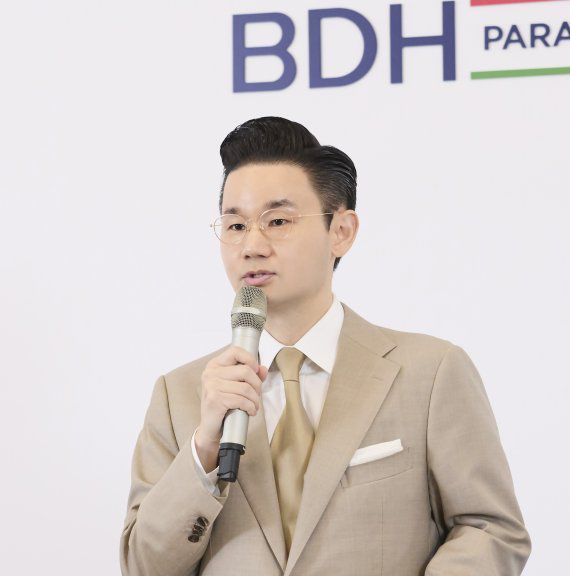 지난 6월 16일, 배동현 BDH재단 이사장이 IPC 위원장 선거 출마를 공식 발표하고 있다.