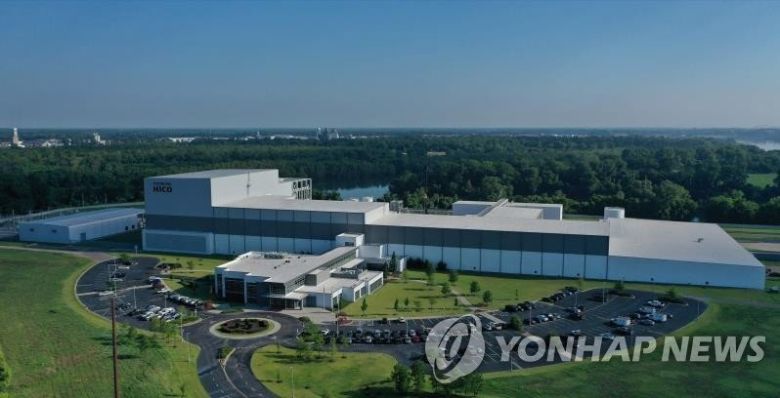 효성중공업 미국 멤피스 초고압변압기 공장 전경. 연합뉴스