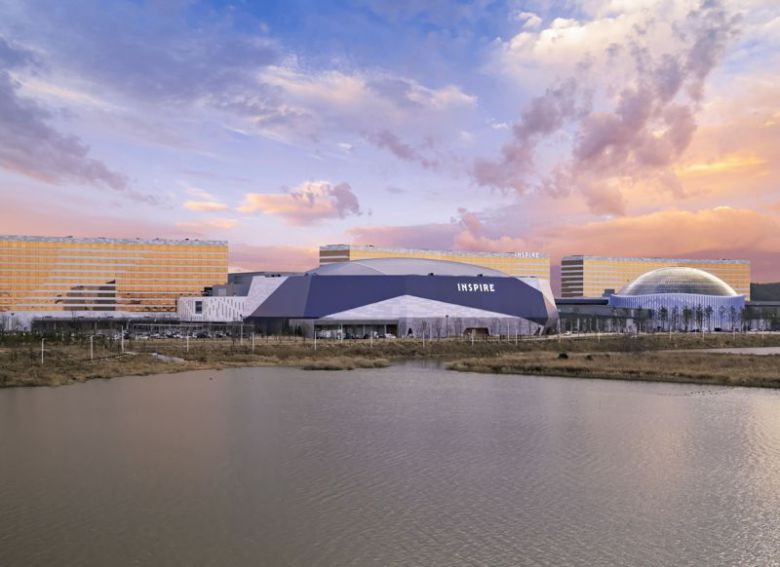 종합격투기 '블랙컴뱃15'가 열리는 인스파이어 아레나 전경. 인스파이어 제공