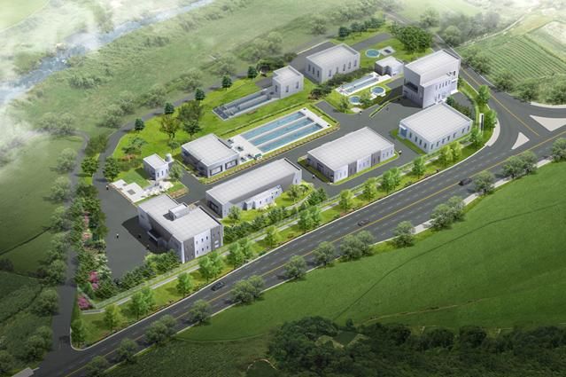 군위정수장 조감도. 대구상수도사업본부 제공