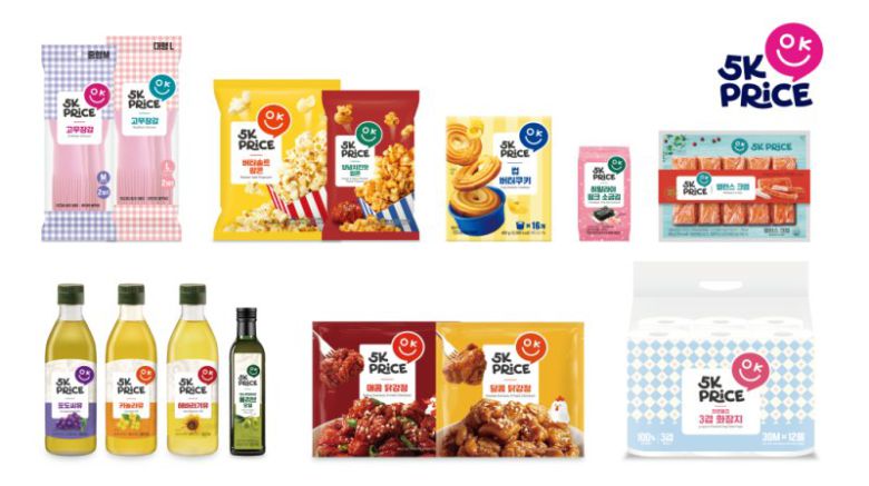 '5K PRICE(오케이 프라이스)' 주요 제품 이미지 이마트 제공