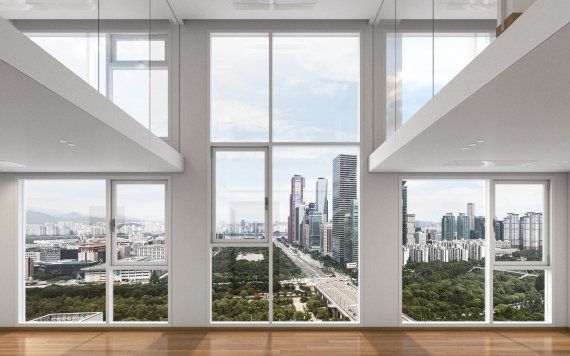 ‘여의도 더자하’ 오피스텔 세대 내부 전망 이미지